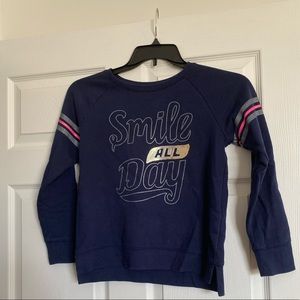 Girls Blue Sweatshirt OshKosh brand